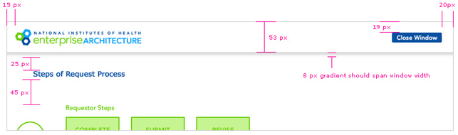 Pop-up page specification