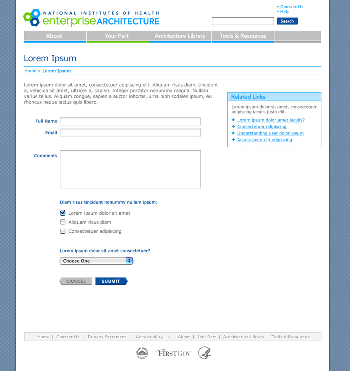Form visual comp